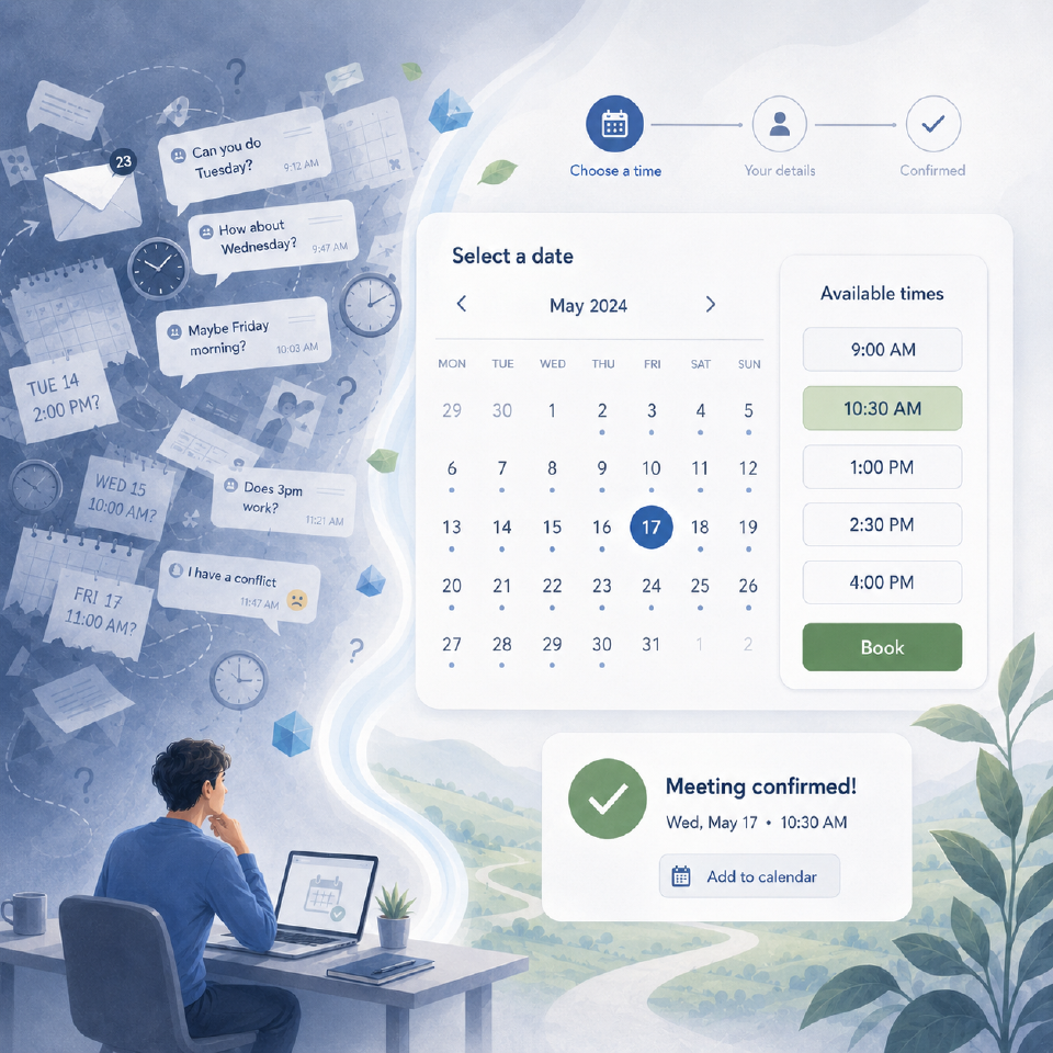 The Simplest Free Scheduling Setup for Job Seekers article image.